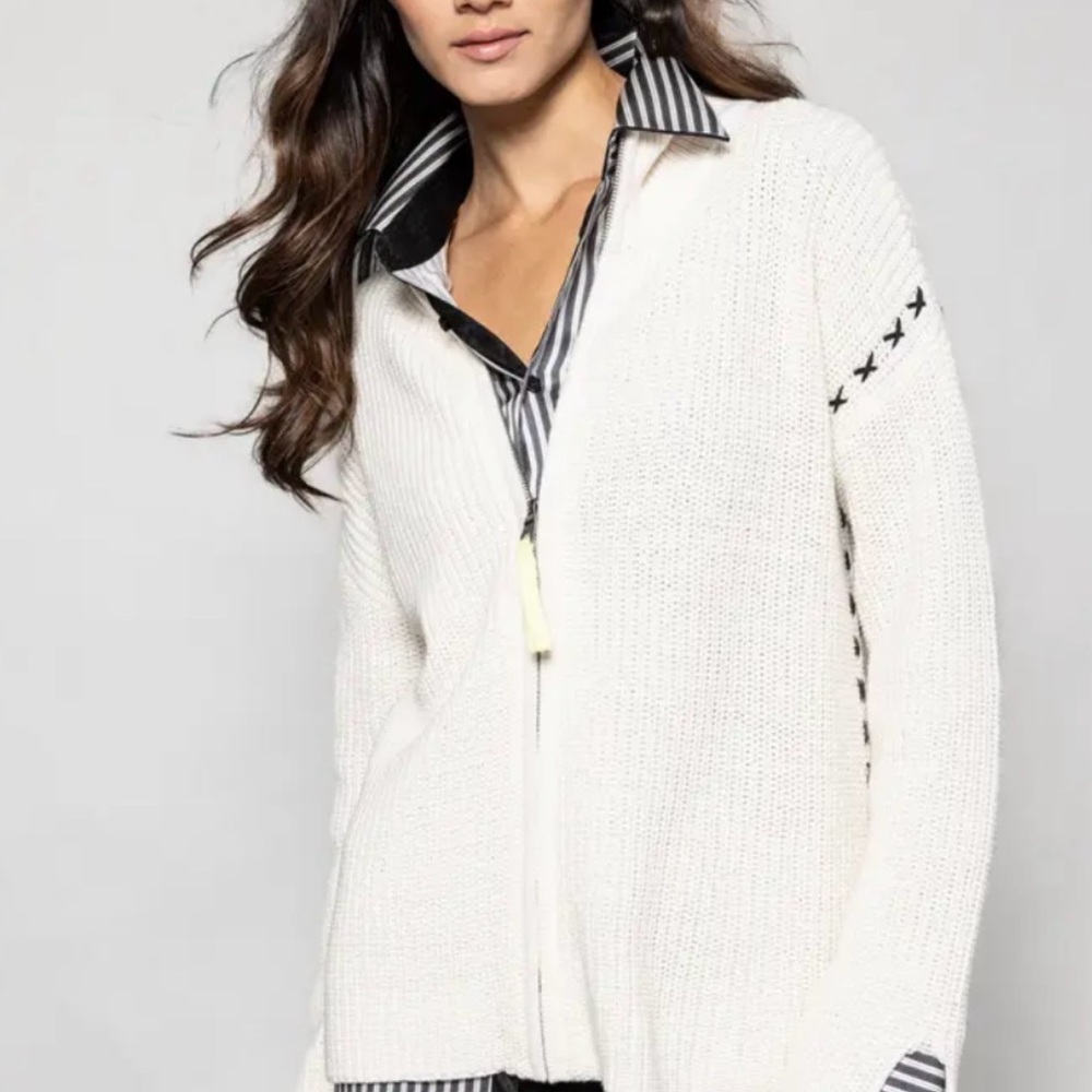 Lisa Todd MAKE YOUR MARK cardigan, small, nwt